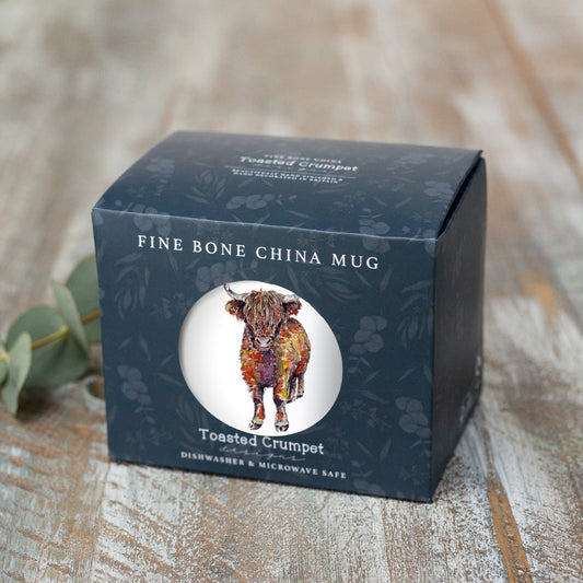Highland Cow Mug in a Gift Box