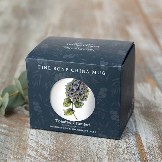 Hydrangea Mug in a Gift Box