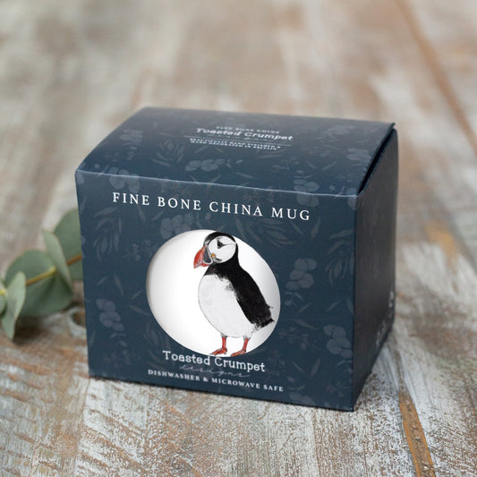 Puffin Mug in a Gift Box