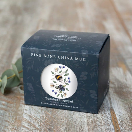 Wildflower Bee Mug in a Gift Box