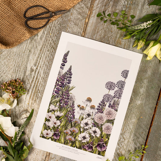 Mulberry Fields 12x16" Fine Art Print