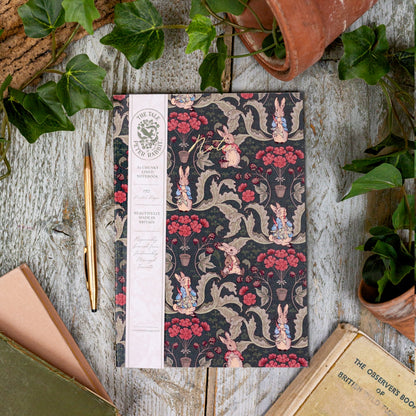 NEW! Peter Rabbit "The Vegetable Thief" (Noir) A5 Chunky Notebook