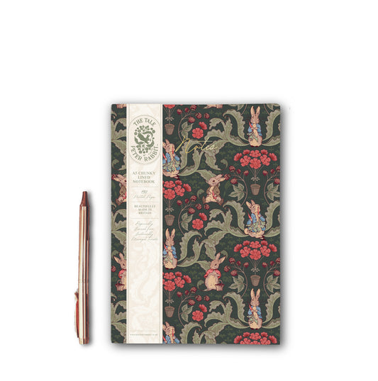 NEW! Peter Rabbit "The Vegetable Thief" (Noir) A5 Chunky Notebook  (available for dispatch from Feb 2026)