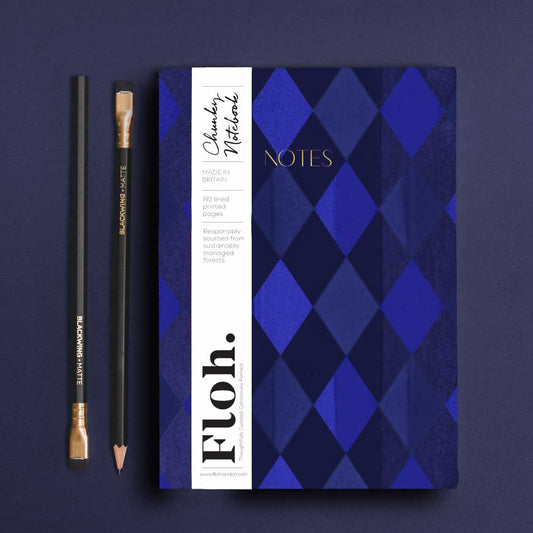 NEW! Mystic Night & Cobalt (Harlequin) A5 Chunky Notebook (available for dispatch from July 2026)