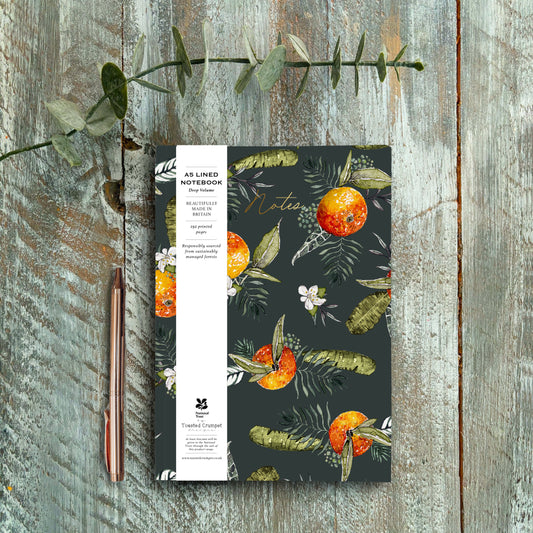 NEW! Orange (Noir) A5 Chunky Notebook (available for dispatch from Jan 2026)