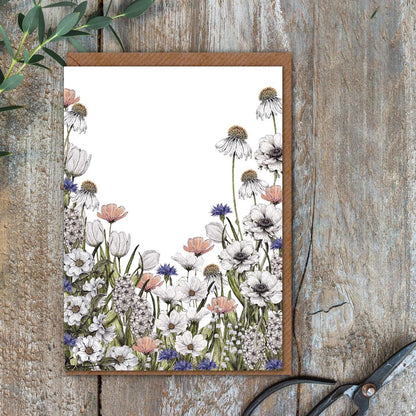 "The Regency Garden Collection Wildflower Meadows" Boxed Set of 8 Mixed Notecards