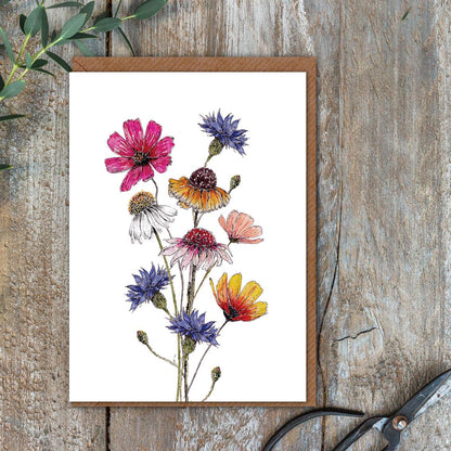 "The Regency Garden Collection Pretty Posies" Boxed Set of 8 Mixed Notecards