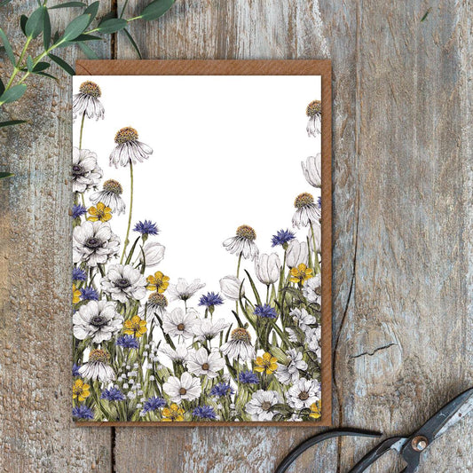 "The Regency Garden Collection Wildflower Meadows" Boxed Set of 8 Mixed Notecards