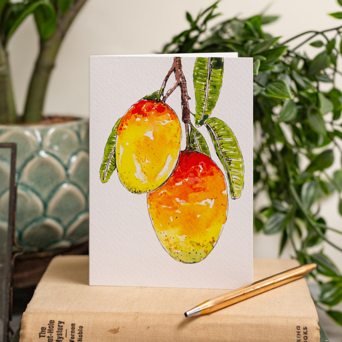 NEW! Mango Card (Cello-Free)