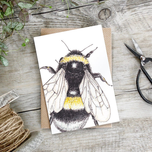 Bumblebee Card (Cello-Free)