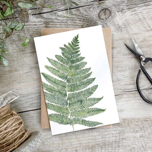 "Greenery" Boxed Set of 8 Mixed Notecards