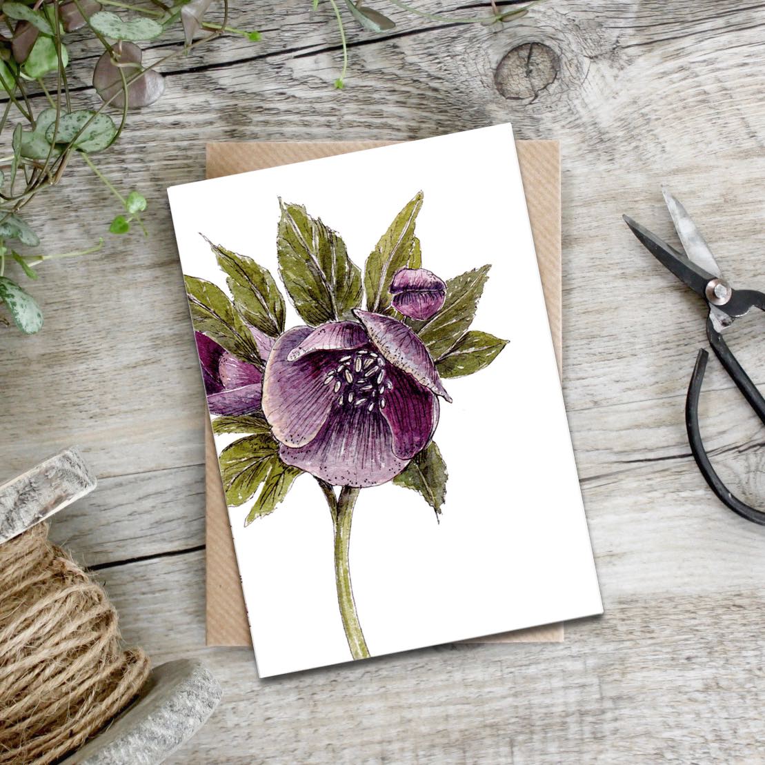 "The Mulberry Collection" Boxed Set of 8 Mixed Notecards