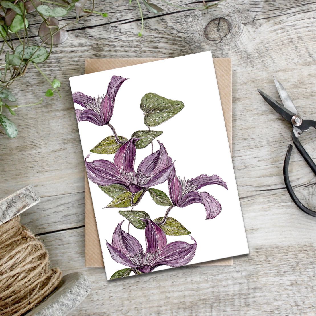 "The Mulberry Collection" Boxed Set of 8 Mixed Notecards