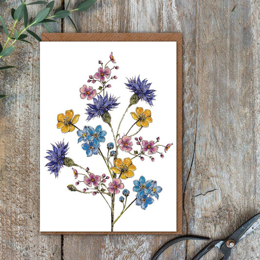 Pretty Pastels Card (Cello-Free)