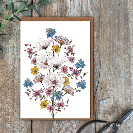 "The Regency Garden Collection Pretty Posies" Boxed Set of 8 Mixed Notecards