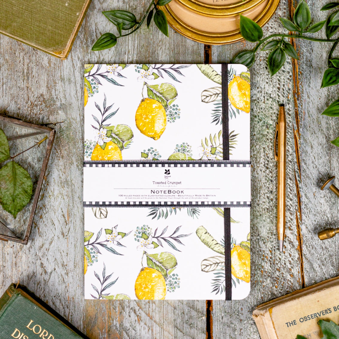 NEW! Lemon (Pure) A5 Lined Notebook