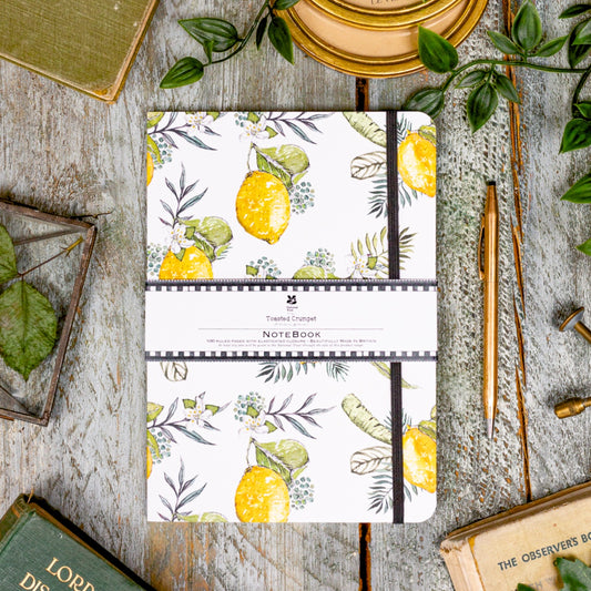NEW! Lemon (Pure) A5 Lined Notebook