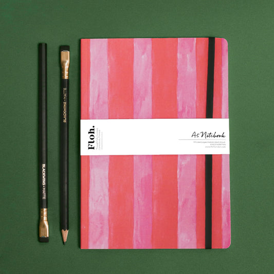 NEW! Watermelon (Stripes) A5 Lined Notebook