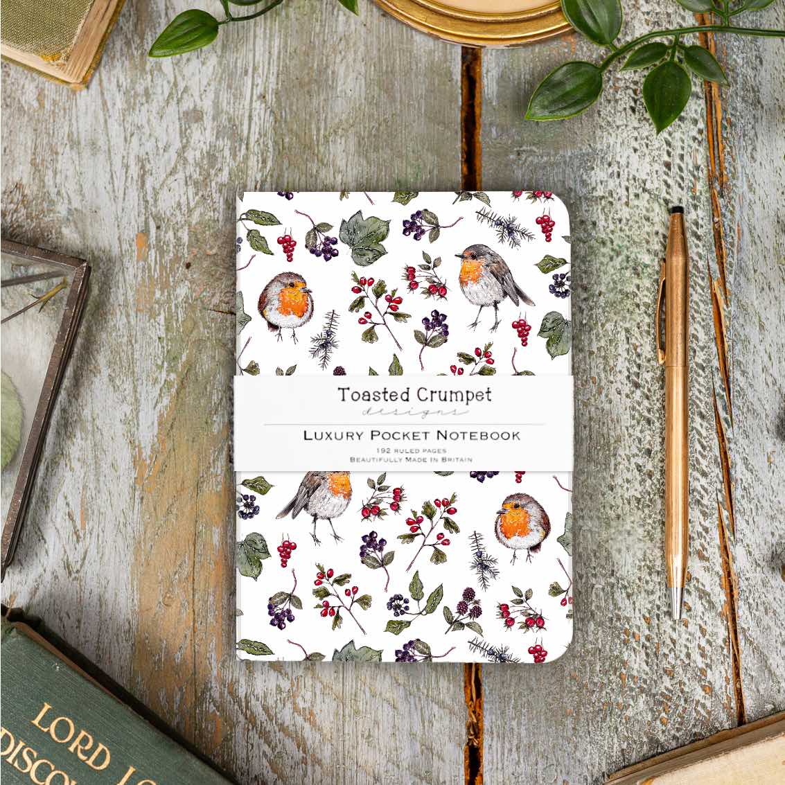 NEW! Hedgerow (Pure) A6 Lined Pocket Notebook (available for dispatch from August 2026)