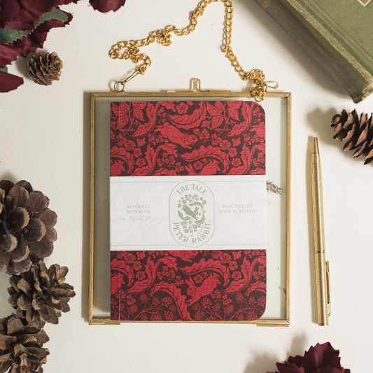 NEW! The Vegetable Thief (Redcurrant) A6 Lined Pocket Notebook (available for dispatch from August 2026)
