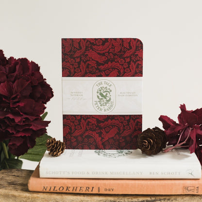 NEW! The Vegetable Thief (Redcurrant) A6 Lined Pocket Notebook (available for dispatch from August 2026)