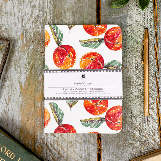 NEW! Peaches (Pure) A6 Pocket Lined Notebook