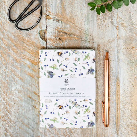 Wild Flower Meadows A6 Lined Pocket Notebook
