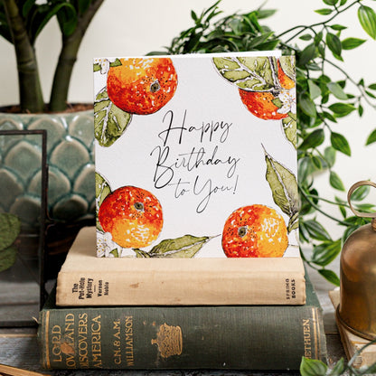 NEW! Happy Birthday to You (Orange Pure) Card (Cello-Free)