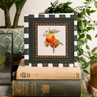 NEW! Valencia Orange (Noir) Card (Cello-Free)