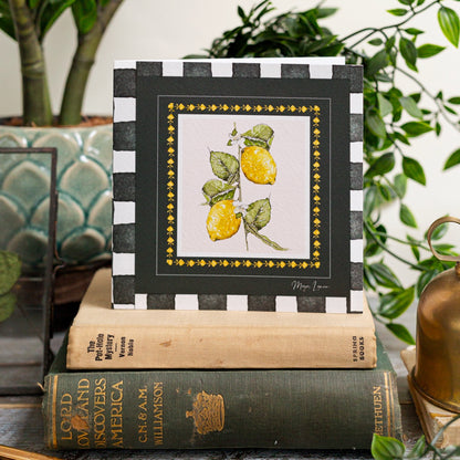NEW! Meyer Lemon (Noir) Card (Cello-Free)