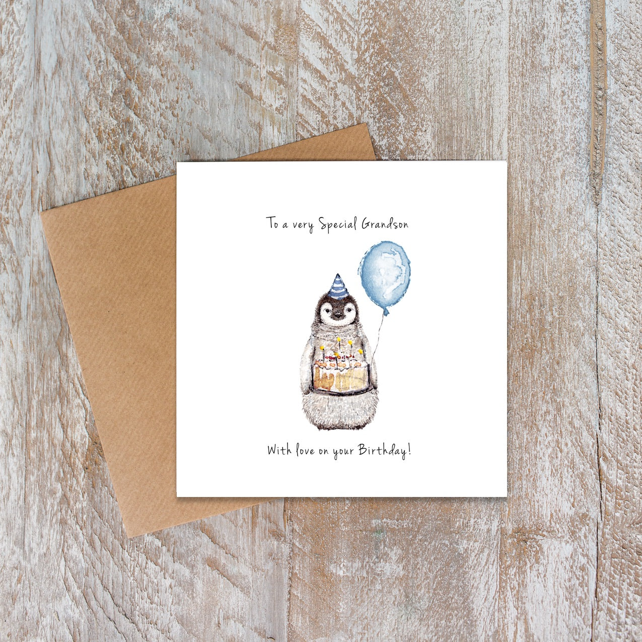 Special Grandson Card (Cello-Free)