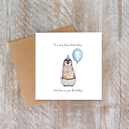 Special Grandson Card (Cello-Free)