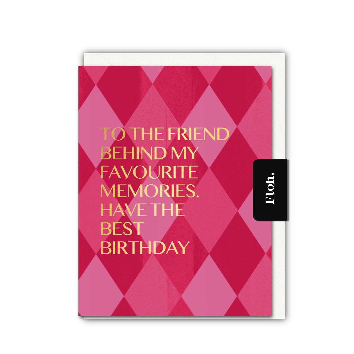 NEW! Favourite Memories (Harlequin) Card (Cello-Free) (available for dispatch from July 2026)