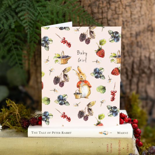 Baby Girl (Flopsy) Card (Cello-Free)