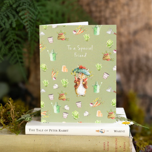 To a Special Friend (Benjamin Bunny) Card (Cello-Free)