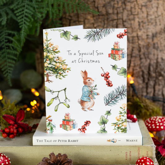 To a Special Son at Christmas Card (Cello-Free) (available for dispatch from August 2025)