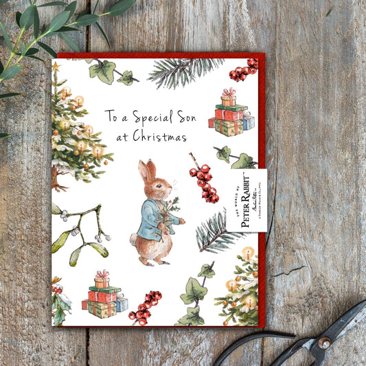 To a Special Son at Christmas Card (Cello-Free) (available for dispatch from August 2025)