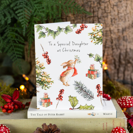 To a Special Daughter at Christmas Card (Cello-Free) (available for dispatch from August 2025)