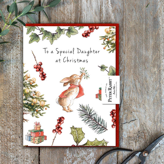 To a Special Daughter at Christmas Card (Cello-Free) (available for dispatch from August 2025)