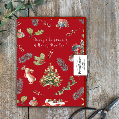Merry Christmas & A Happy New Year Card (Cello-Free) (available for dispatch from August 2025)
