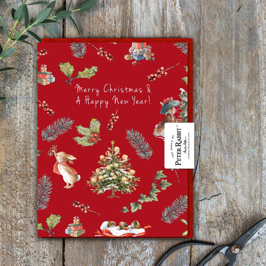 Merry Christmas & A Happy New Year Card (Cello-Free) (available for dispatch from August 2025)