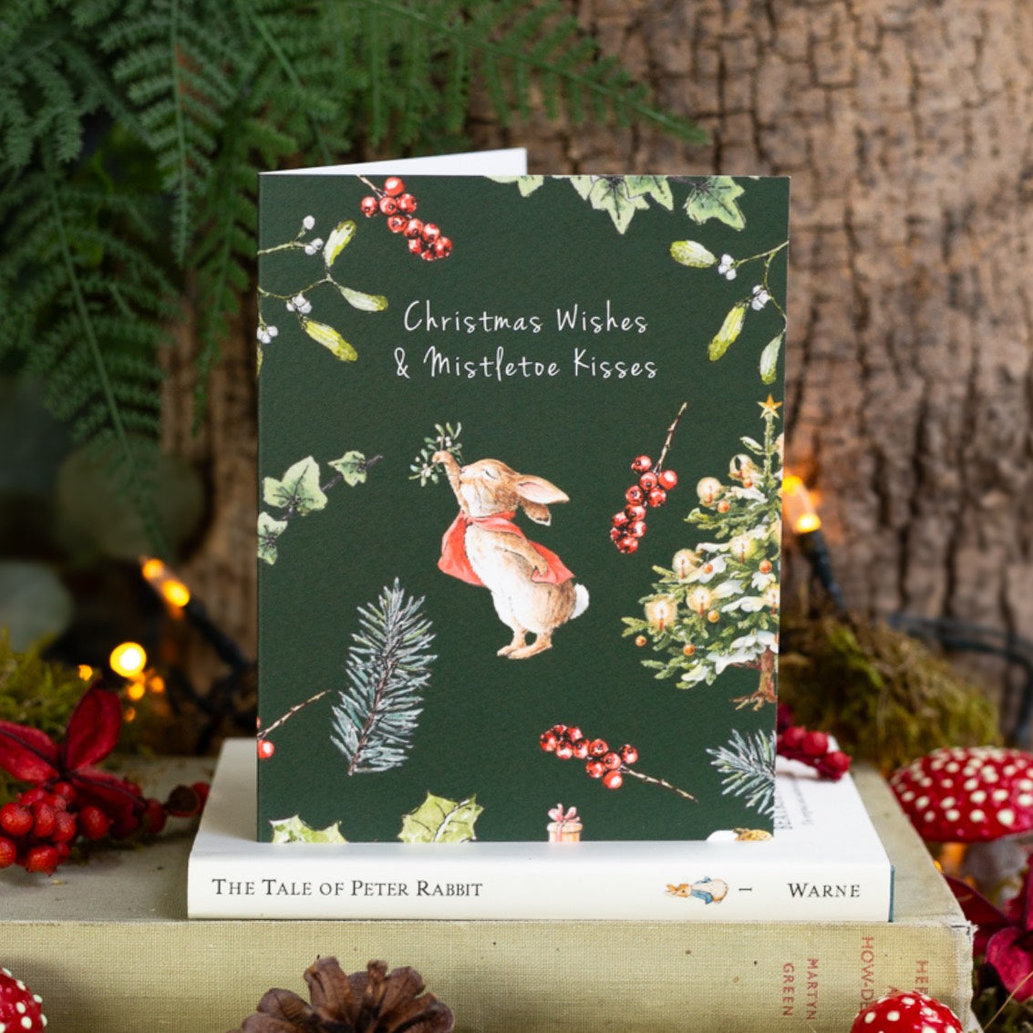 Christmas Wishes & Mistletoe Kisses Card (Cello-Free) (available for dispatch from August 2025)