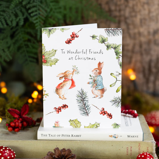 To Wonderful Friends at Christmas Card (Cello-Free) (available for dispatch from August 2025)