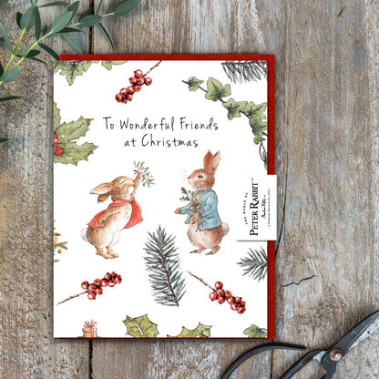 To Wonderful Friends at Christmas Card (Cello-Free) (available for dispatch from August 2025)