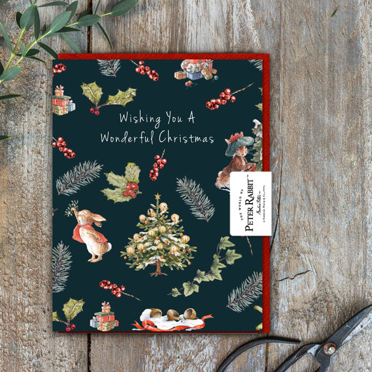 Wishing You A Wonderful Christmas Card (Cello-Free) (available for dispatch from August 2025)