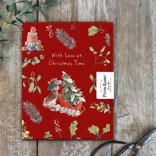 With Love at Christmas Time Card (Cello-Free) (available for dispatch from August 2025)