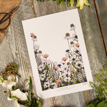 Peach Melba 12x16" Fine Art Print