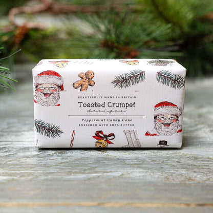 Peppermint Candy-cane Soap