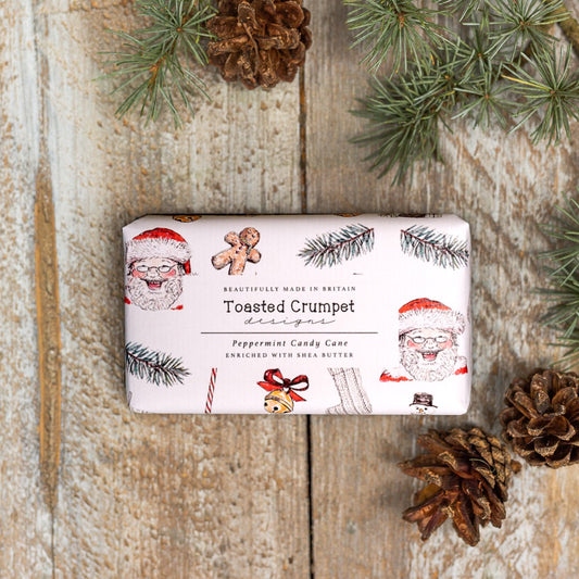 Peppermint Candy-cane Soap