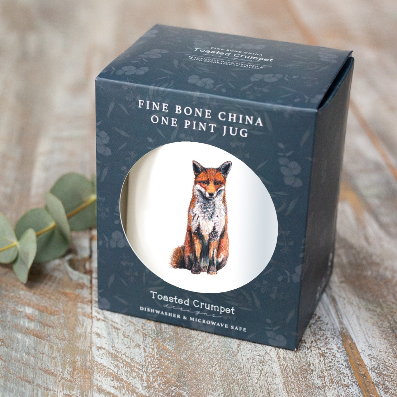 Fox Pint Jug in a Gift Box